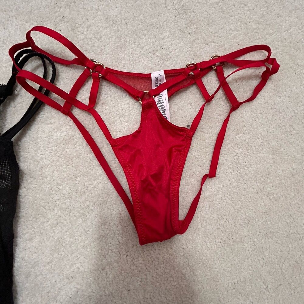 NEW Victoria’s Secret High Leg Cheeky Panties Culottes Sexy Size S NWOT
